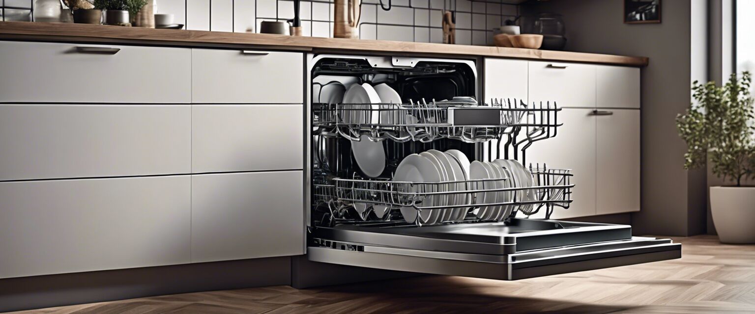 Installation of an advanced dishwasher